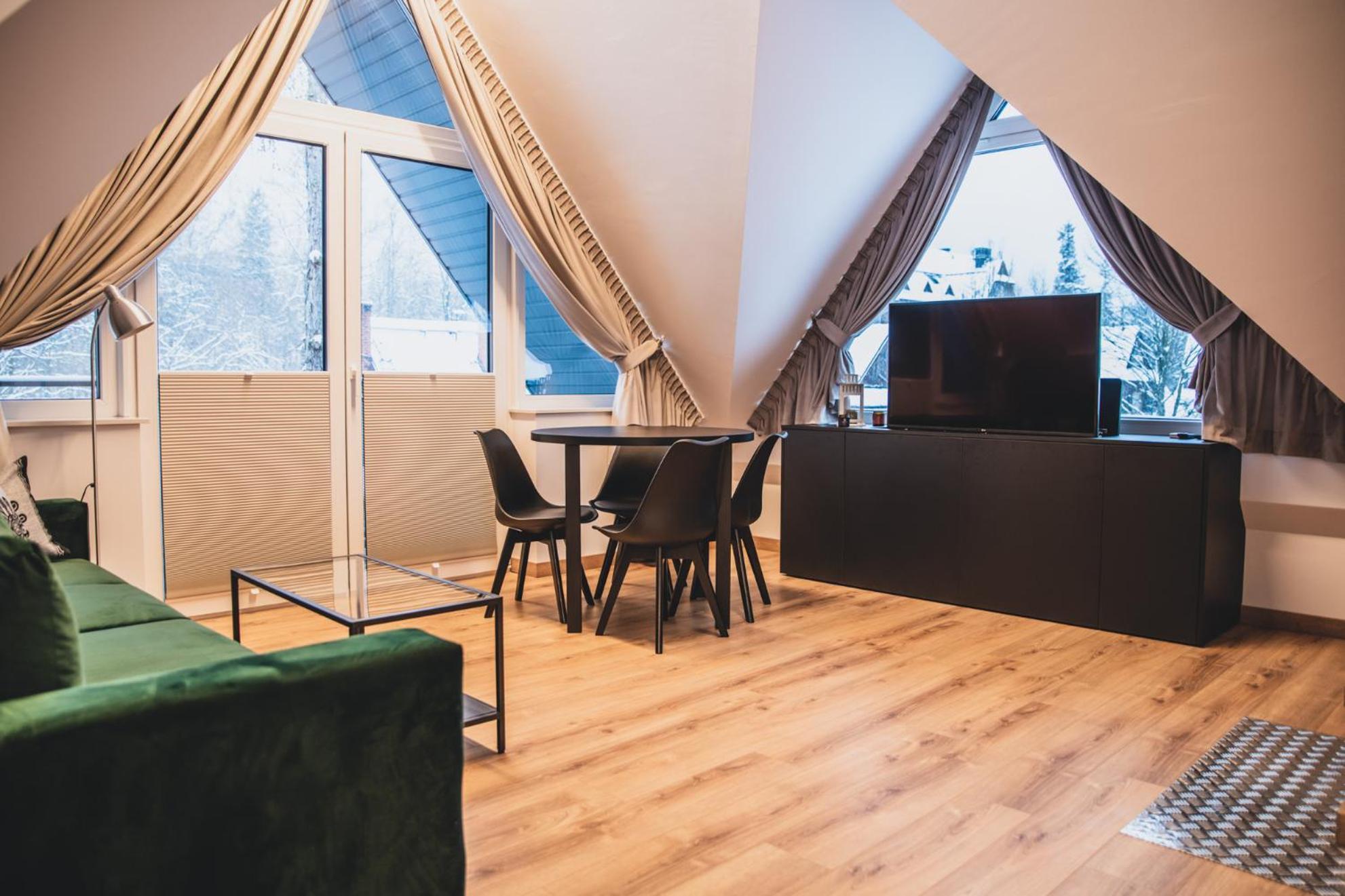 Apartamenty W Centrum Gorski Krysztal Zakopane Exteriör bild