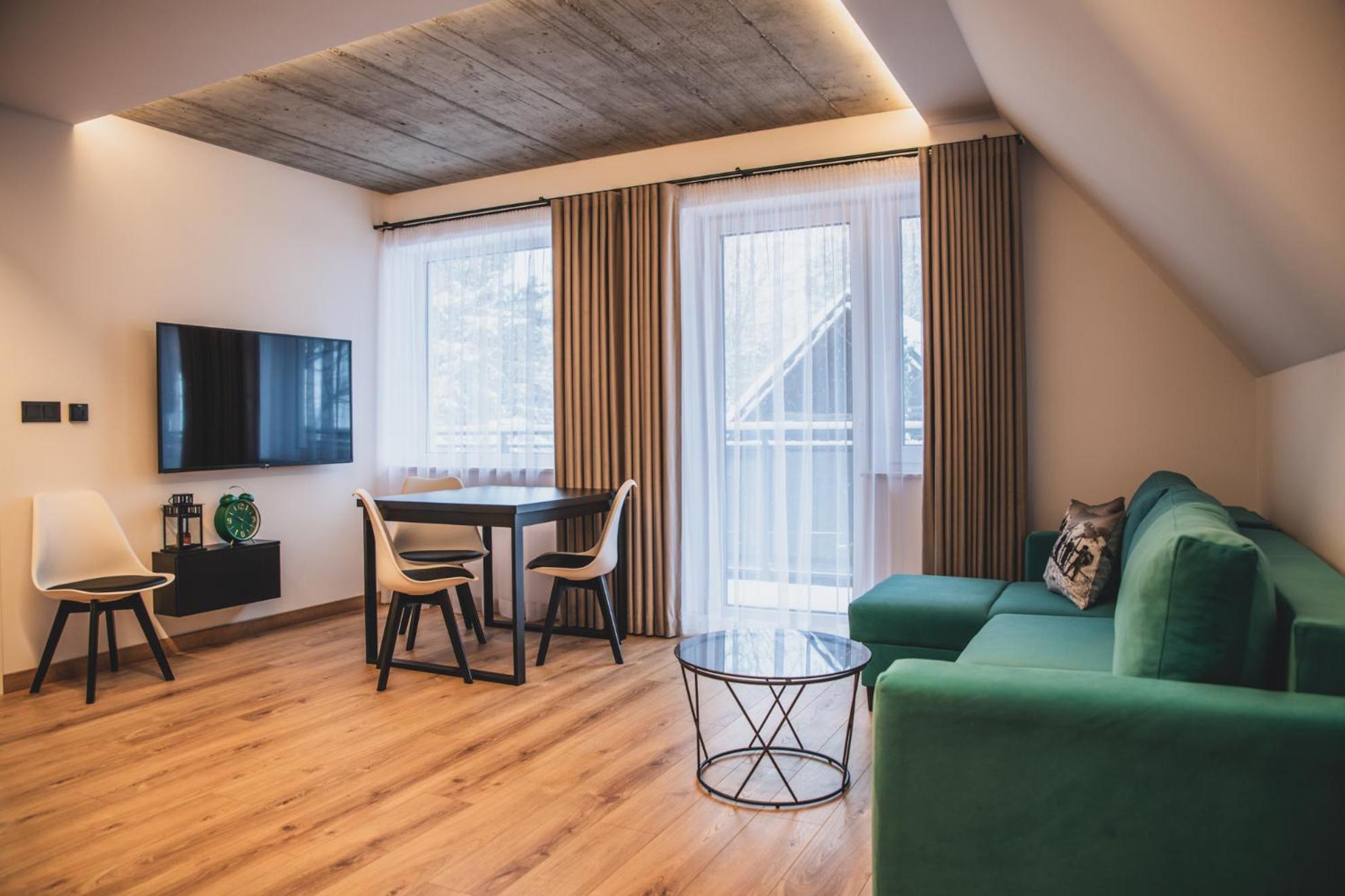 Apartamenty W Centrum Gorski Krysztal Zakopane Exteriör bild